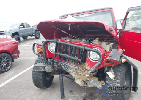 2001 Jeep Wrangler Sport из США, поврежденный, VIN 1J4FA49S51P328455